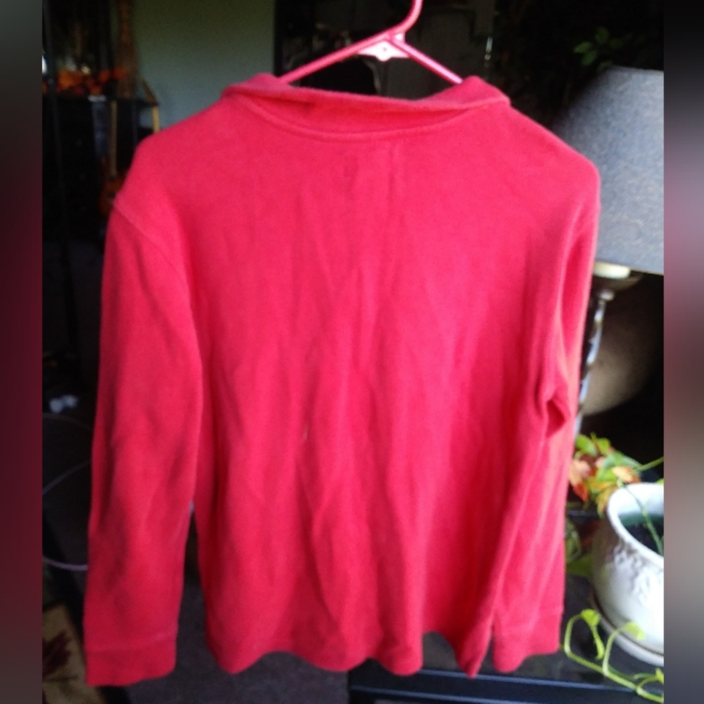 Chaps Red Pullover - Picture 3 of 3